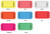 Roll Tickets: Case of 40 Single Rolls, 3-4 Different Color Tickets - 2,000 Individually Numbered Tic