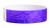Purple Tyvek 3/4" Solid Wristbands - 500 per box