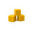 16mm Yellow Opaque Blank Cubes