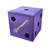 Custom 12" Jumbo Foam Dice - Purple