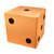 Custom 15" Jumbo Foam Dice - Orange Custom 15" Jumbo Foam Dice - Orange