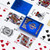 Bicycle Metalluxe Red Blue Playing Cards