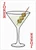 Red Martini Playing Cards - 2 Deck Set
