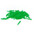 1-1/8" Cribbage Pegs, Green (per 1,000 Pieces)