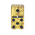 Marion Double 6 Gold Marblized Dominoes with Spinners in Wood Box
