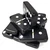 Marion & Co. Double Six Black Dominoes with Spinners in Wood Box