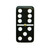 Marion & Co. Double Six Black Dominoes  with Spinners in Black Velvet Case