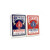 Bicycle Playing Cards, Pinochle, 1/2 Blue 1/2 Red - 2 deck Minimum