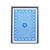 Marion & Co. Pro Jumbo Index - (1 Deck) 100% Blue Plastic Poker Playing Cards