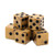 16mm Gold Marbled Dice