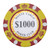 Monte Carlo Poker Chips - $1000