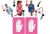 Engaged Golf Playing Cards - 2 Deck Set