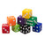16mm Store Dice Yellow with White Pips