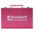 Custom Travel Backgammon Set Pink