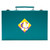 Custom Travel Backgammon Set Teal