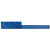 Vinyl 3/4" Multi-Tab Wristbands 3 Tab - Blue (500 per box)
