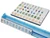 Martini Mahjong Set in Blue Pearl Case