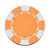 Poker Chips: 6 Stripe, 8.5 Gram, Orange