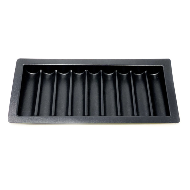 Chip Insert Tray: ABS, 9 Row, 450 Chip Capacity