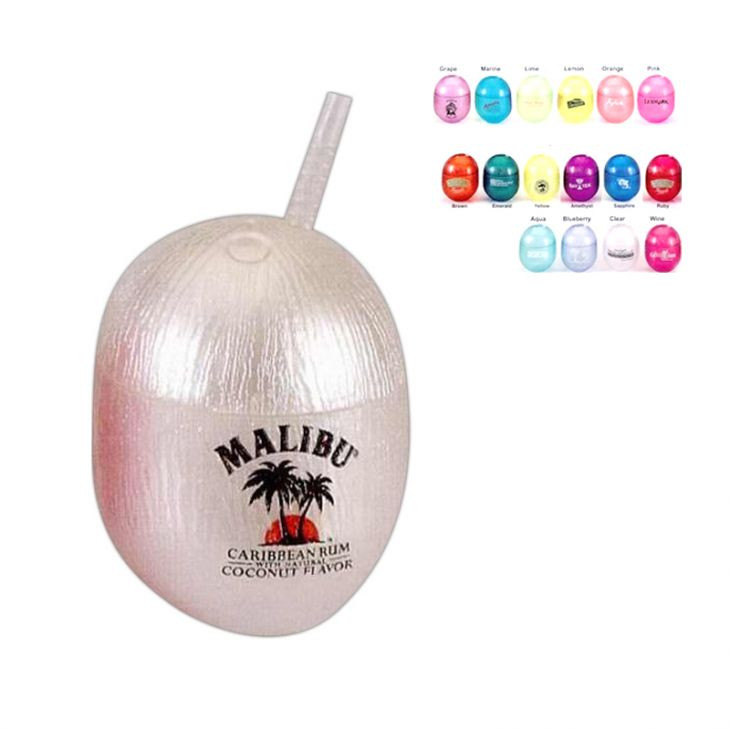 Custom Coconut Cooler - 1 Color Logo or Text - Free Setup