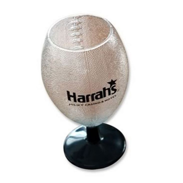 Football Shape Glasses, Imprinted