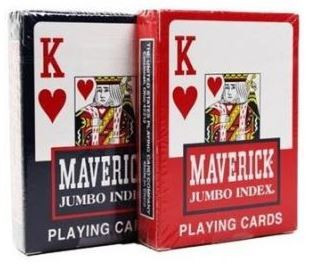 Maverick Playing Cards, Poker Jumbo Index
