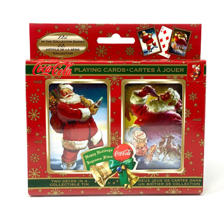 Playing Cards: 11th Edition Coca Cola Santa 2-Deck Set