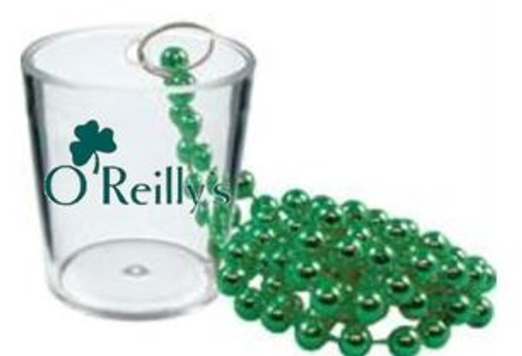 Custom Shot Glass with Beads - Free Set Up!