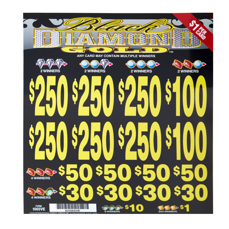 Form #250VE Pull Tab - Titles Rotate