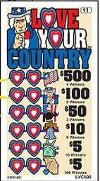 Love Your Country Pull Tab