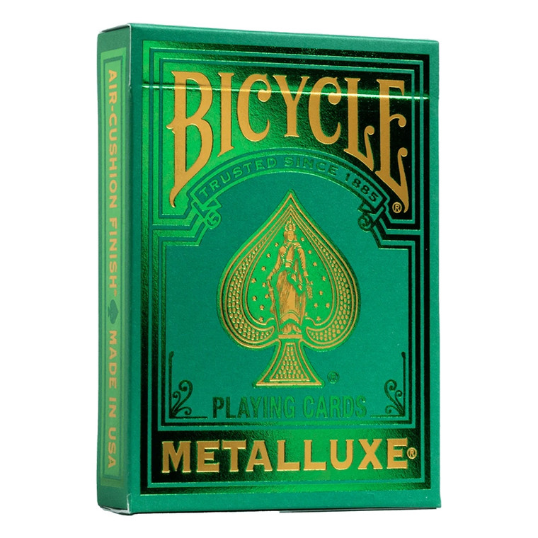 Bicycle Metalluxe Green Playing Cards