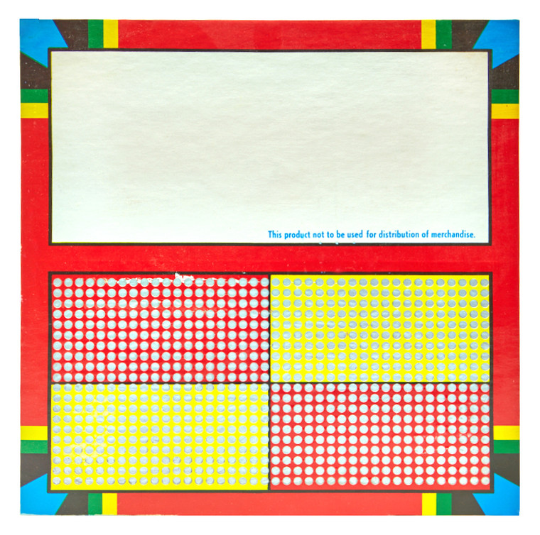 800 Plain Punchboard