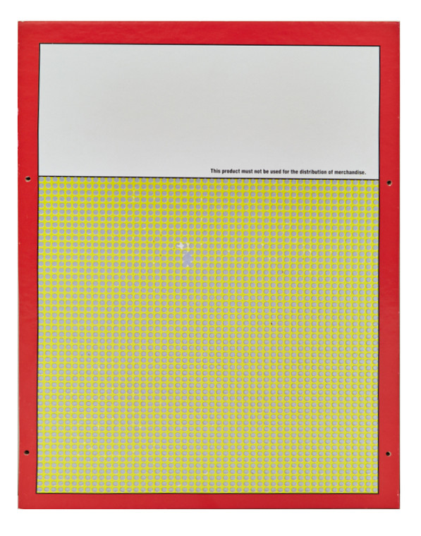 2500 Plain Punchboard