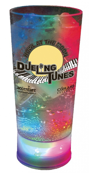 10 oz Custom Light up Cup with 3 Lights