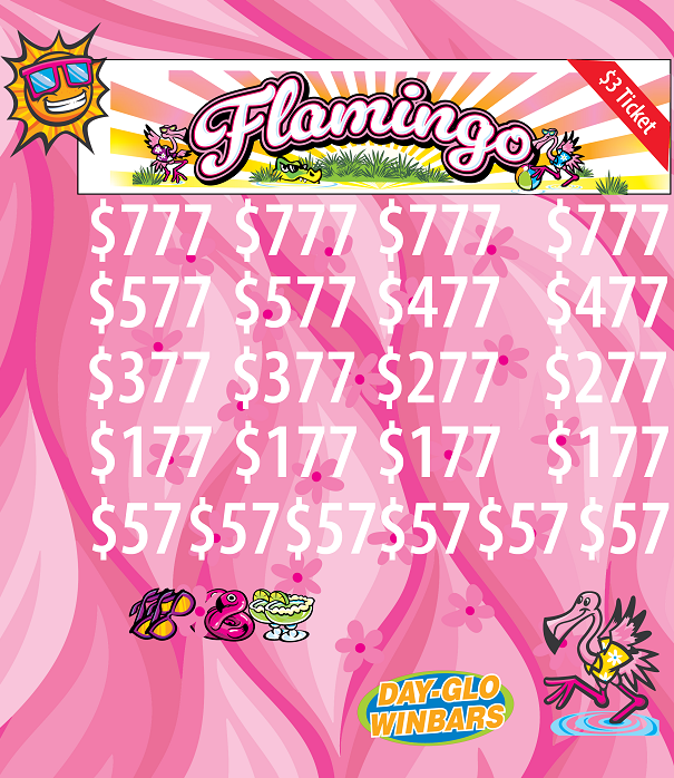 Form # 300DL Pull Tab - Titles Rotate