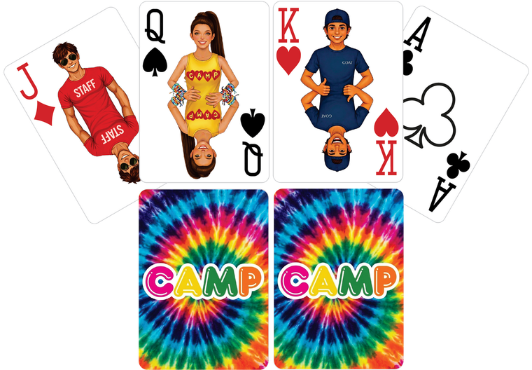Camp Playing Cards - 2 Deck Set