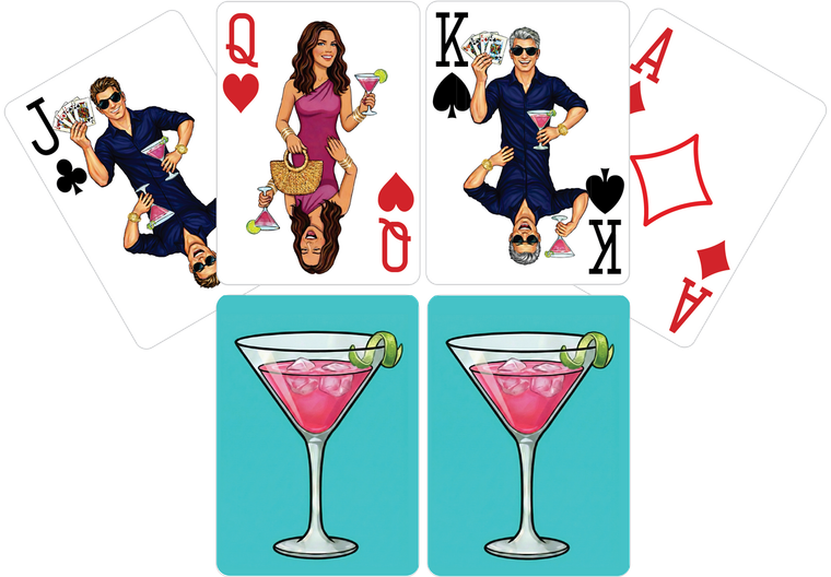Cosmo Playing Cards - 2 Deck Set