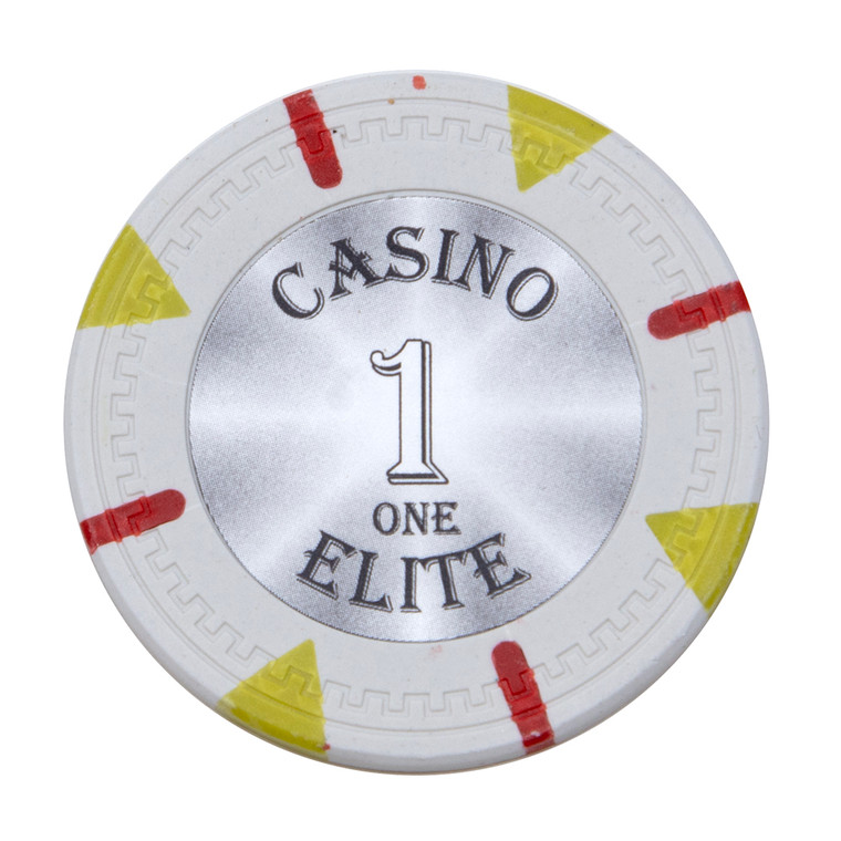 Casino Elite Poker Chips - $1