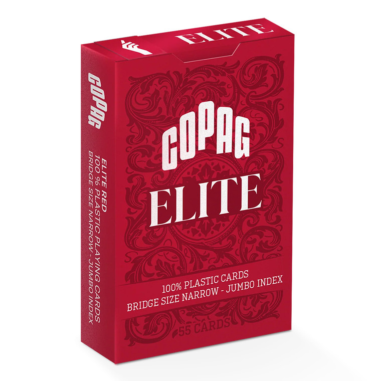 Copag Elite Bridge Narrow Size Single Deck Red