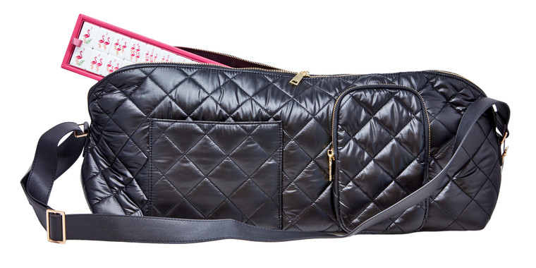 Black Luxury Game Tote
