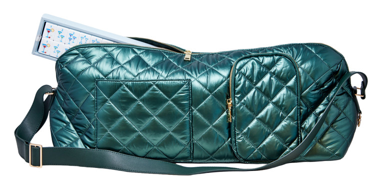 Hunter Green Luxury Game Tote