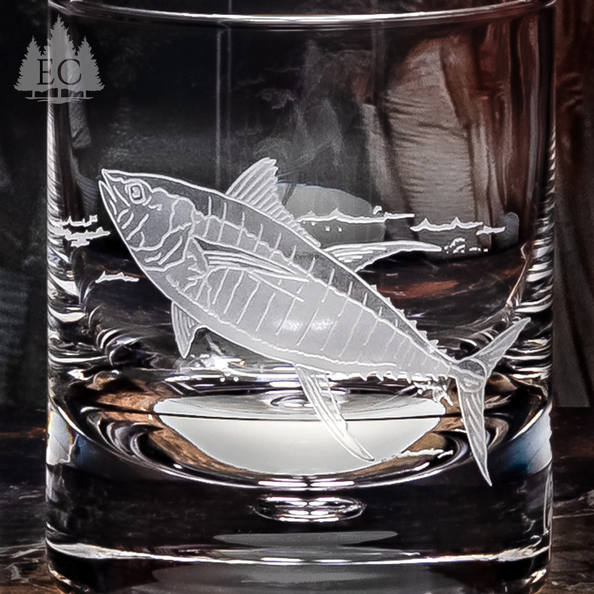 Game Fish Crystal Rocks Glasses (Set of 4) - Great Outdoors Collection ...