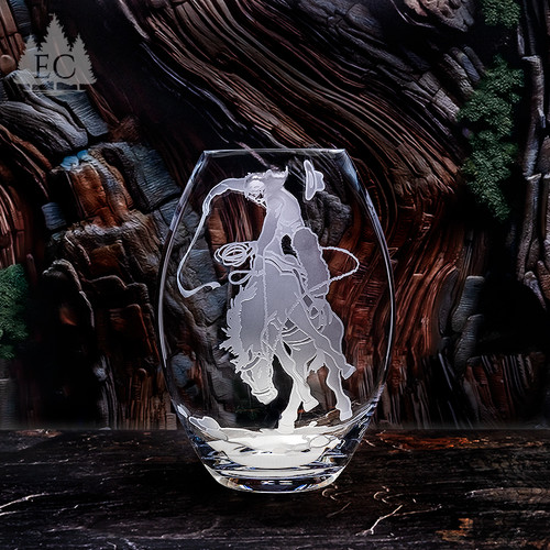 Texas Star Oval Crystal Rocks Glasses (Set of 4) | Grace and