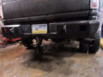 2nd gen ram rear bumper
