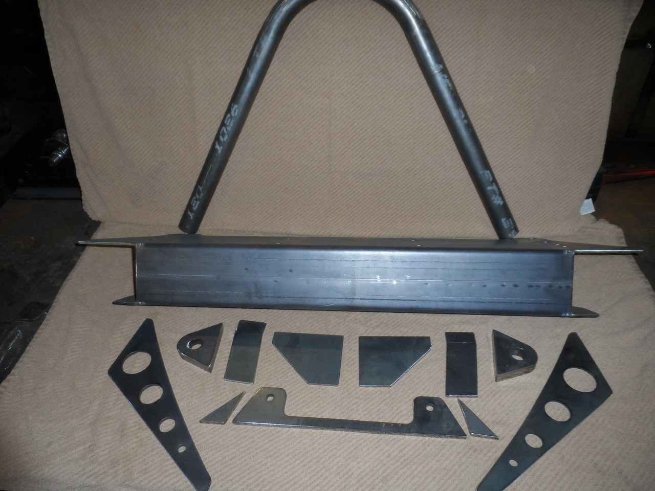 Jeep Wrangler (TJ/LJ) Front Stubby Bumper DIY Weld Up Kit