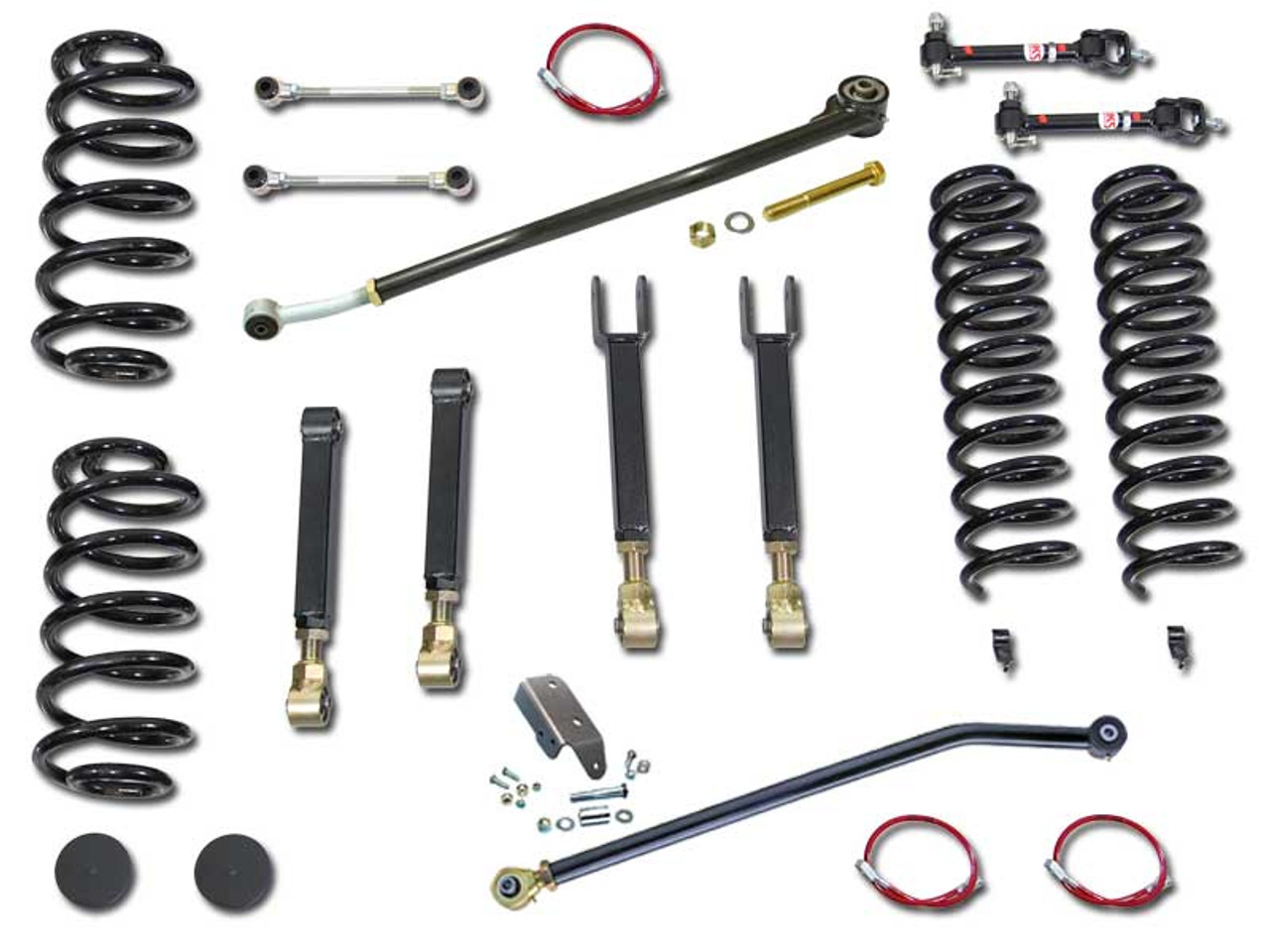 Jeep Wrangler Clayton  Inch Entry Level Short Arm Lift Kit 2004-2006 LJ  - Hardcore Offroad LLC