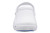 Revive Comfy White Work Clog With Non Slip Sole, Side Vents  - Front View