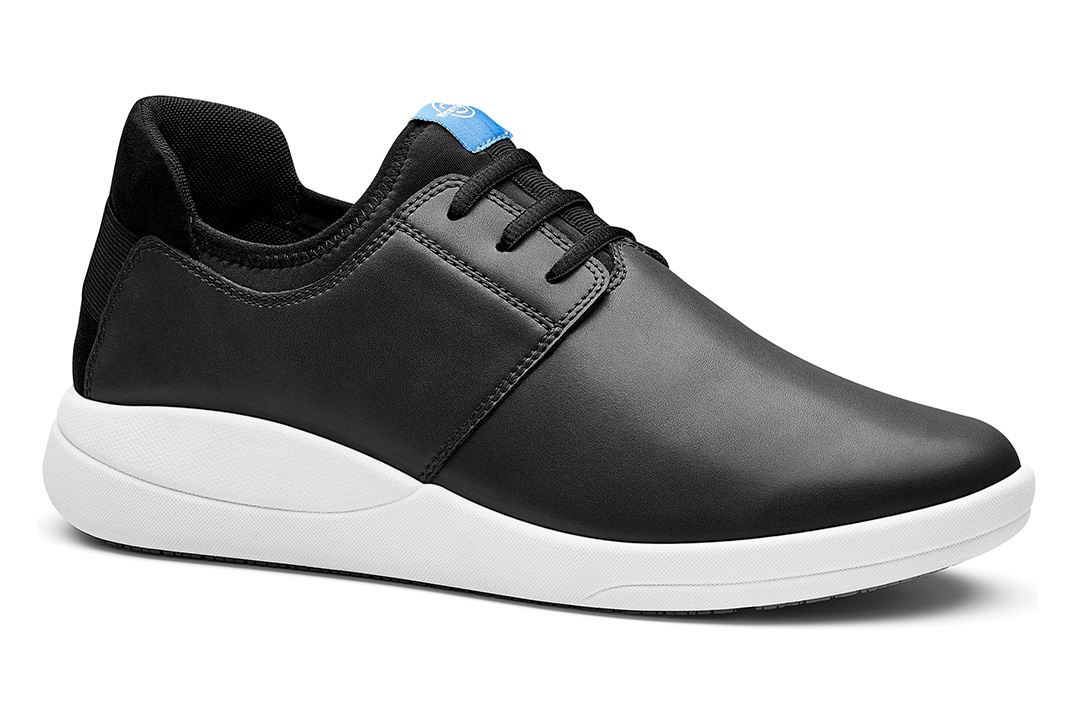 Relieve Non-Slip Comfortable Work Shoe Black/White