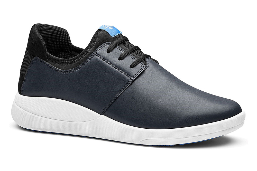 Relieve Non-Slip Comfortable Work Shoe - Blue/White