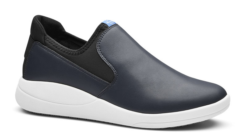 Vitalise Non-Slip Blue Comfortable Work Slip On Shoe